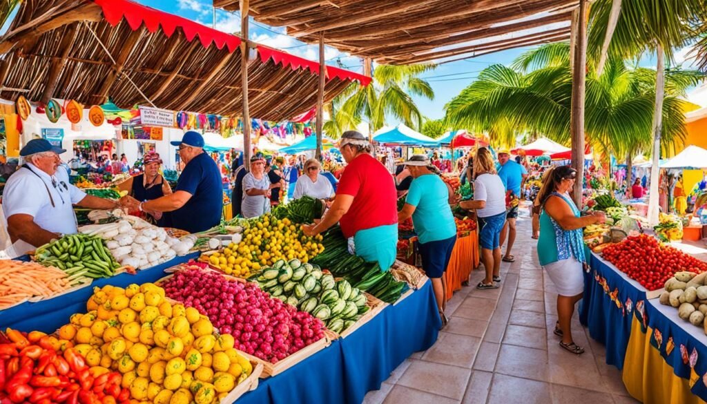 Isla Mujeres local market