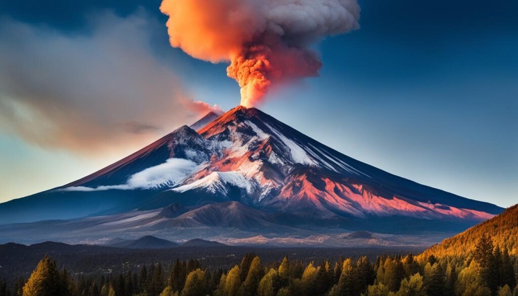 Popocatépetl volcano