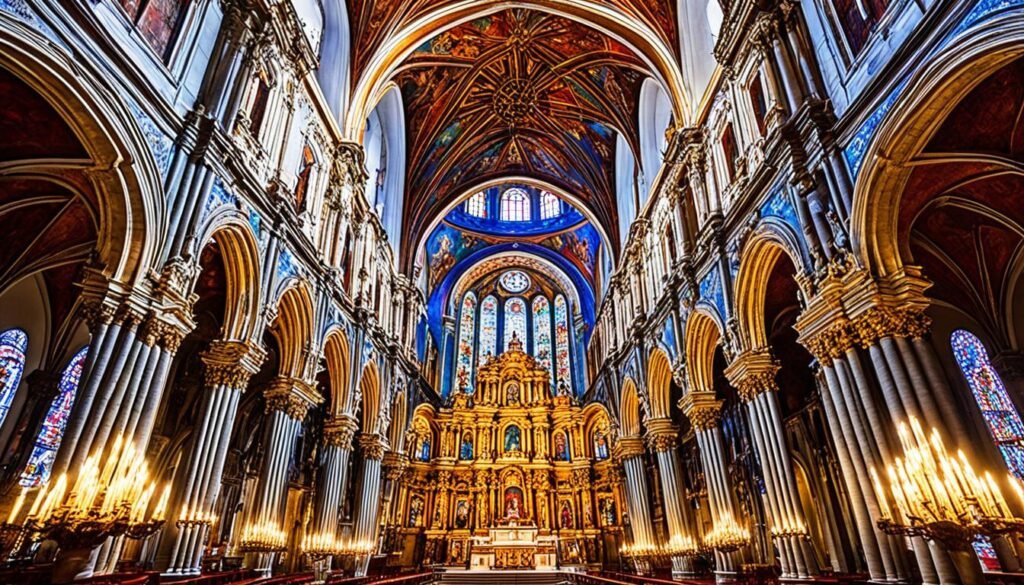 Puebla Cathedral Interior