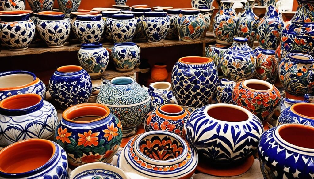 Puebla artisanal pottery