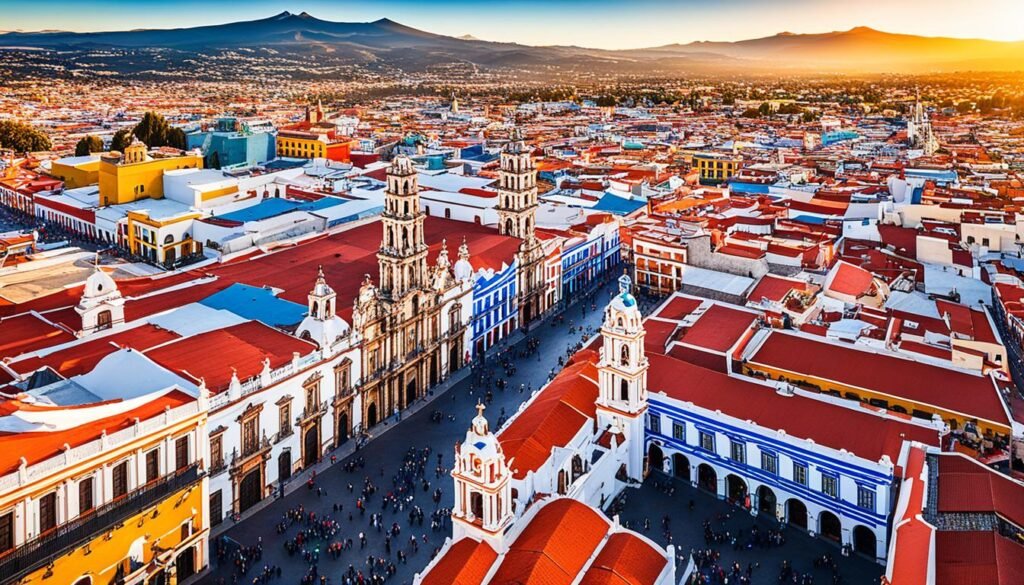 Puebla cityscape